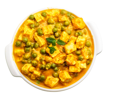 Matar paneer